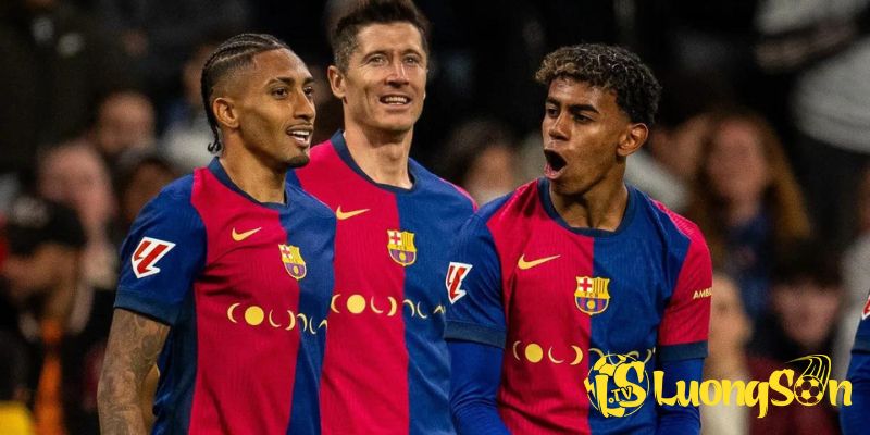 Phong độ 5 trận đối đầu gần nhất của Barcelona